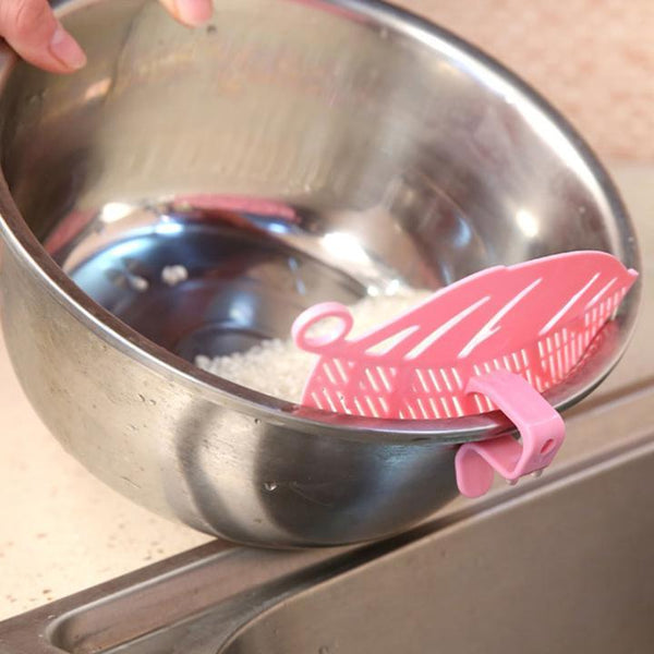 Leaf Noodle and Rice Strainer